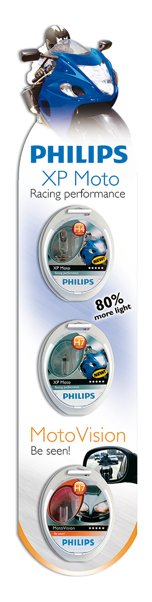 Philips XP Moto and MotoVision clip strip